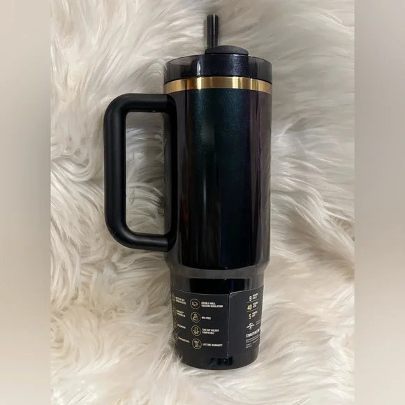 Stanley 30 oz Stainless Steel H2.0 Flowstate Quencher Tumbler Elphaba For Good - Picture 2 of 12